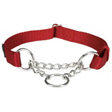 Trixie Stop-The-Pull Collar 35-50 Cm M-L Cherry Red 1 No