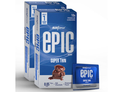 Manforce Epic Desire Super Thin Condoms (Pack of 10) Manforce Epic Desire Super Thin Condoms (Pack of 10)