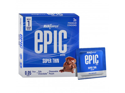 Manforce Epic Desire Super Thin Condoms (Pack of 3) Manforce Epic Desire Super Thin Condoms (Pack of 3)