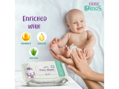Little Dinos Baby Wipes
