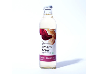 Umami Brew Apple Cinnamon Sparkling Kombucha 250 Ml