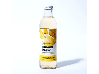 Umami Brew Pineapple Spice Sparkling Kombucha 250 Ml