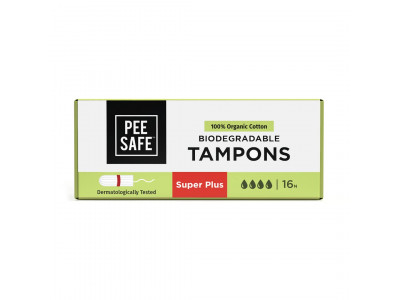 Pee Safe Organic Cotton Tampon (Super Plus) 1 No Pee Safe Organic Cotton Tampon (Super Plus) 1 No