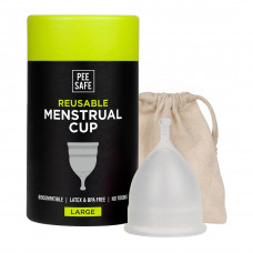 Pee Safe Menstrual Cup For Women Large Size 1 No