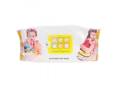 Mee Mee Mm 33019 Lemon Wipes - 80 Pcs 