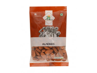 24 Mantra Organic Almond -100 gm