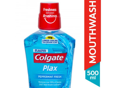 Colgate Plax Peppermint Mouthwash 500 ml