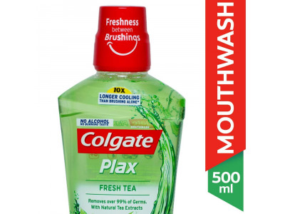 Colgate Plax Fresh Tea Mouthwash 500 ml