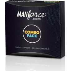Manforce Combo Pack 5 Multi Flavored Condoms 20 Nos