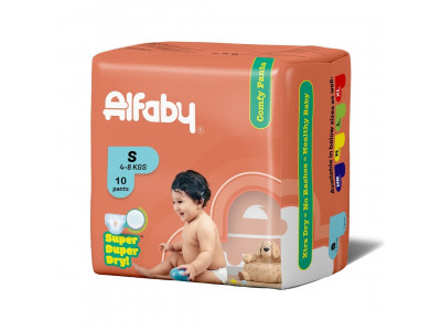 Alfaby Small Pants Diapers 10 Nos