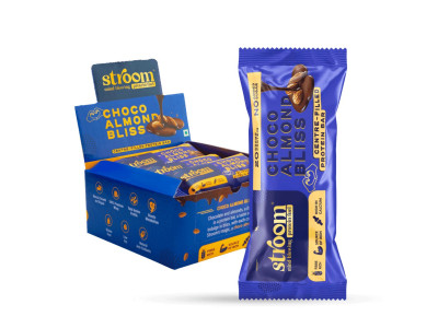 Stroom Chocolate Almond Bliss Bar 63 Gm