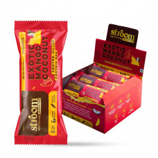 Stroom Excotic Mango Coconut Bar 63 Gm