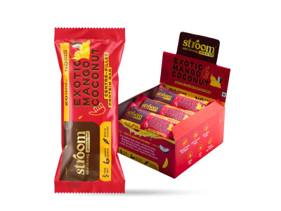 Stroom Excotic Mango Coconut Bar 63 Gm