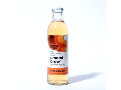 Umami Brew Coffee Orange Sparkling Kombucha _ 250 Ml