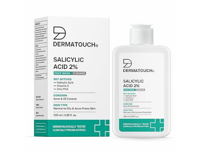 Dermatouch Salicylic Acid 2% Face Wash Face Wash 100 Ml Dermatouch Salicylic Acid 2% Face Wash Face Wash 100 Ml