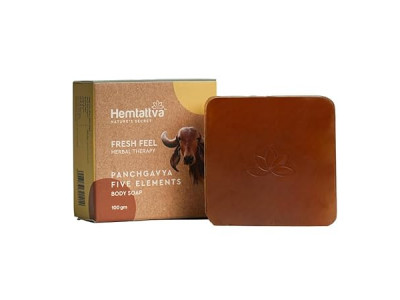 Hemtattva Fresh Feel Panchgavya Five Elements Body Soap 100 Gm