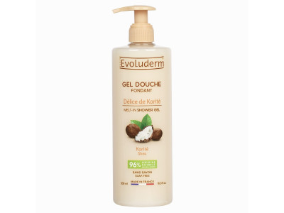 Evoluderm Meltin Delice Karite Shower Gel 500 Ml