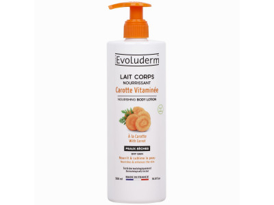 Evoluderm Nourishing With Carrot Body Lotion 500 Ml