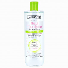 Evoluderm Micellar Oily Skin Combination Water Cleanser 500 Ml