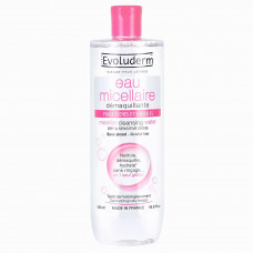 Evoluderm Micellar Dry Sensitive Skin Water Cleanser 500 Ml