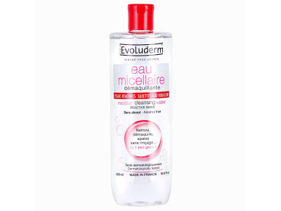 Evoluderm Micellar Reactive Skin Water Cleanser 500 Ml
