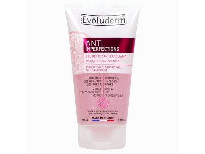 Evoluderm Anti Imperfections Exfoliating Cleansing Gel 150 Ml