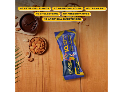 Stroom Choco Almond Bliss 10G Protein Bar 45 Gm
