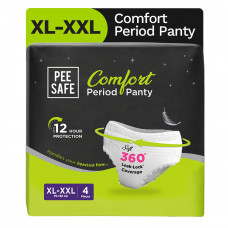 Pee Safe Disposable Period Panty Xl-Xxl 4 Pcs