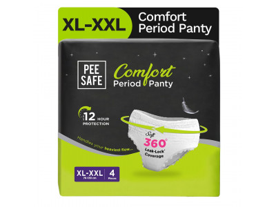 Pee Safe Disposable Period Panty Xl-Xxl 4 Pcs