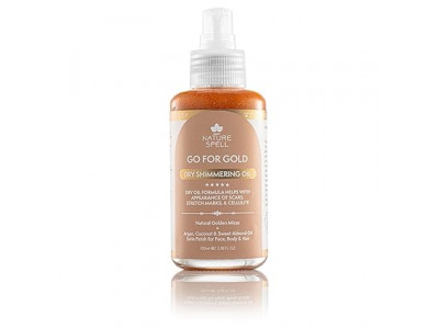 NATURE SPELL GO FOR GOLD DRY SHIMMERING OIL 100 ML