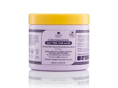 NATURE SPELL CURL ENHANCING SALT FREE HAIR MASK 400 ML