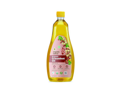 Organic Tattva Groundnut Oil 1 Ltr