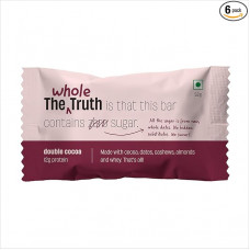 THE WHOLE TRUTH DOUBLE COCOA PROTEIN BAR 52 GMS