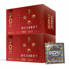 Skore Dessert Premium Flavoured Condoms 10 Unit Skore Dessert Premium Flavoured Condoms 10 Unit