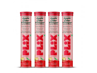 Plix Combo Apple Cider Vinegar Tab 60 Nos
