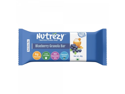 Nutrezy Blueberry Granola Bar 40 Gm