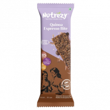 Nutrezy Quinoa Espresso Bite Bar 30 Gm