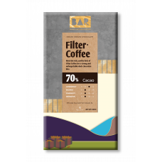 Bar Cacaco Filter Coffe Dark Chocolates 80 Gm
