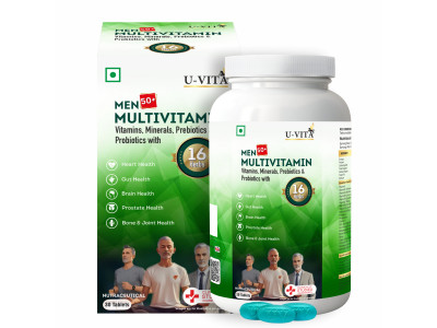 U-Vita Multivitamin Men 50 Plus 30 Tab