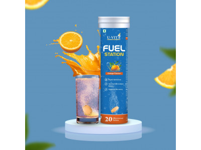 U-Vita Fuel Station (Orange Flavour) 20 Unit