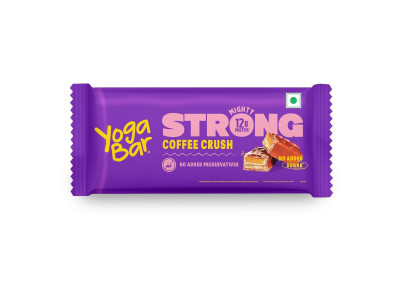 Yoga Bar Strong Cofee Crush Bar 50 Gm