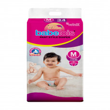 Babelois Medium Diaper Pants Pack Of 34