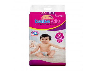 Babelois Medium Diaper Pants Pack Of 34
