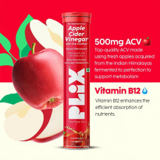 Plix Apple Cider Vinegar (Cola Flavour) 15 Cap Plix Apple Cider Vinegar (Cola Flavour) 15 Cap