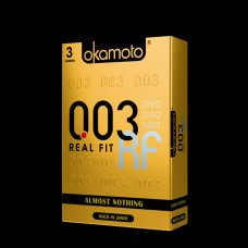 Okamoto 003 Real Fit Condoms 3 Nos