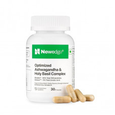 Newedge Optimized Ashwagandha & Holy Basil Complex Tab 30 Nos Newedge Optimized Ashwagandha & Holy Basil Complex Tab 30 Nos