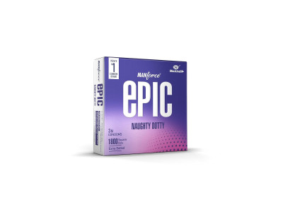 Manforce Epic Naughty Dott Condoms (Pack Of 3)