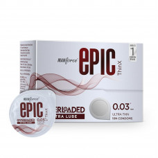 Manforce Epic Overladed Extra Lube Condoms (Pack Of 10)