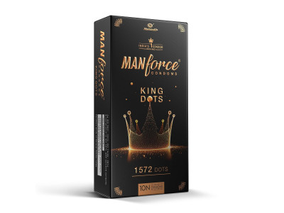 Manforce King Dots Condoms 10 Nos