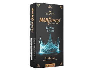Manforce King Thin Condoms (Pack Of 10)